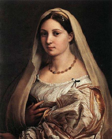 RAFFAELLO Sanzio Woman with a Veil France oil painting art